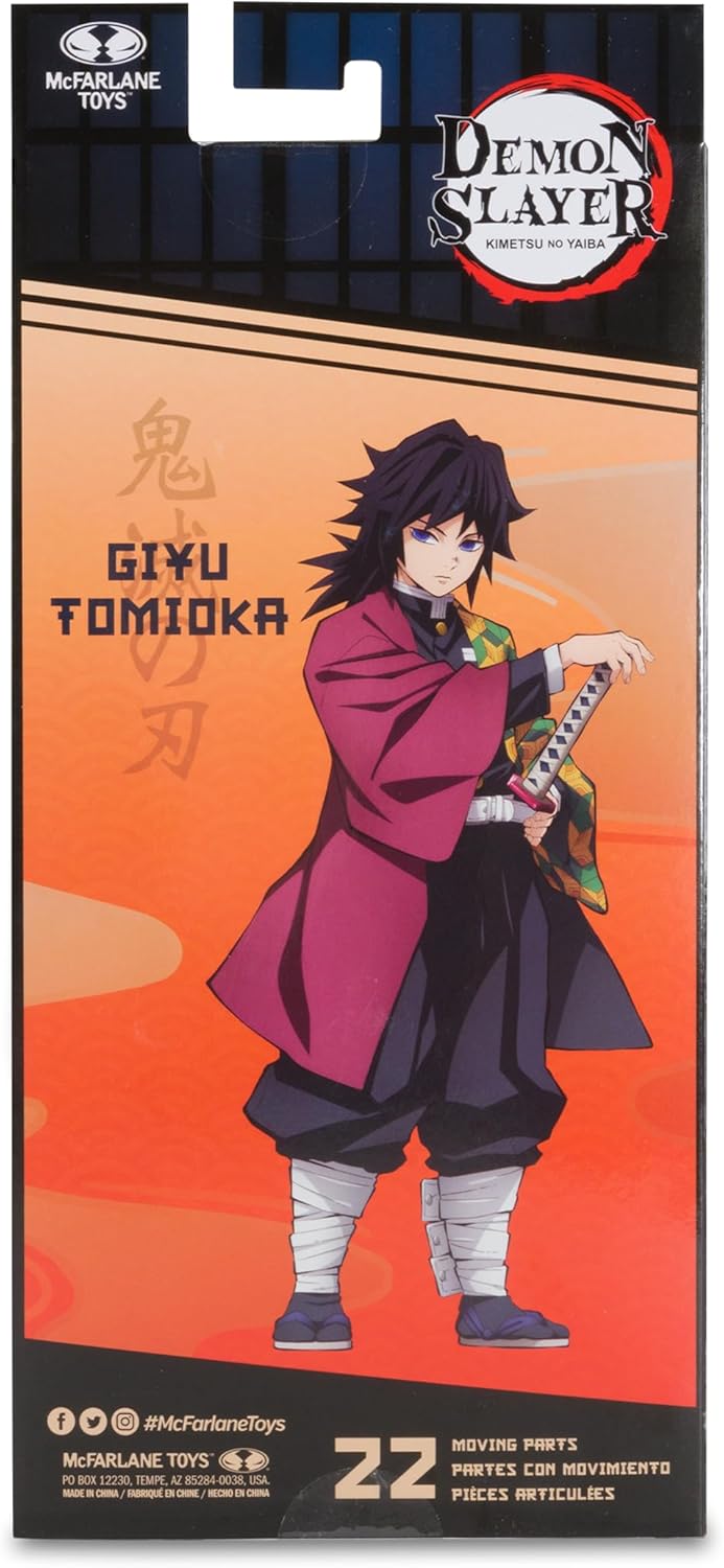 Mcfarlane Toys Figura De Acción Giyu Tomioka De Demon Slayer