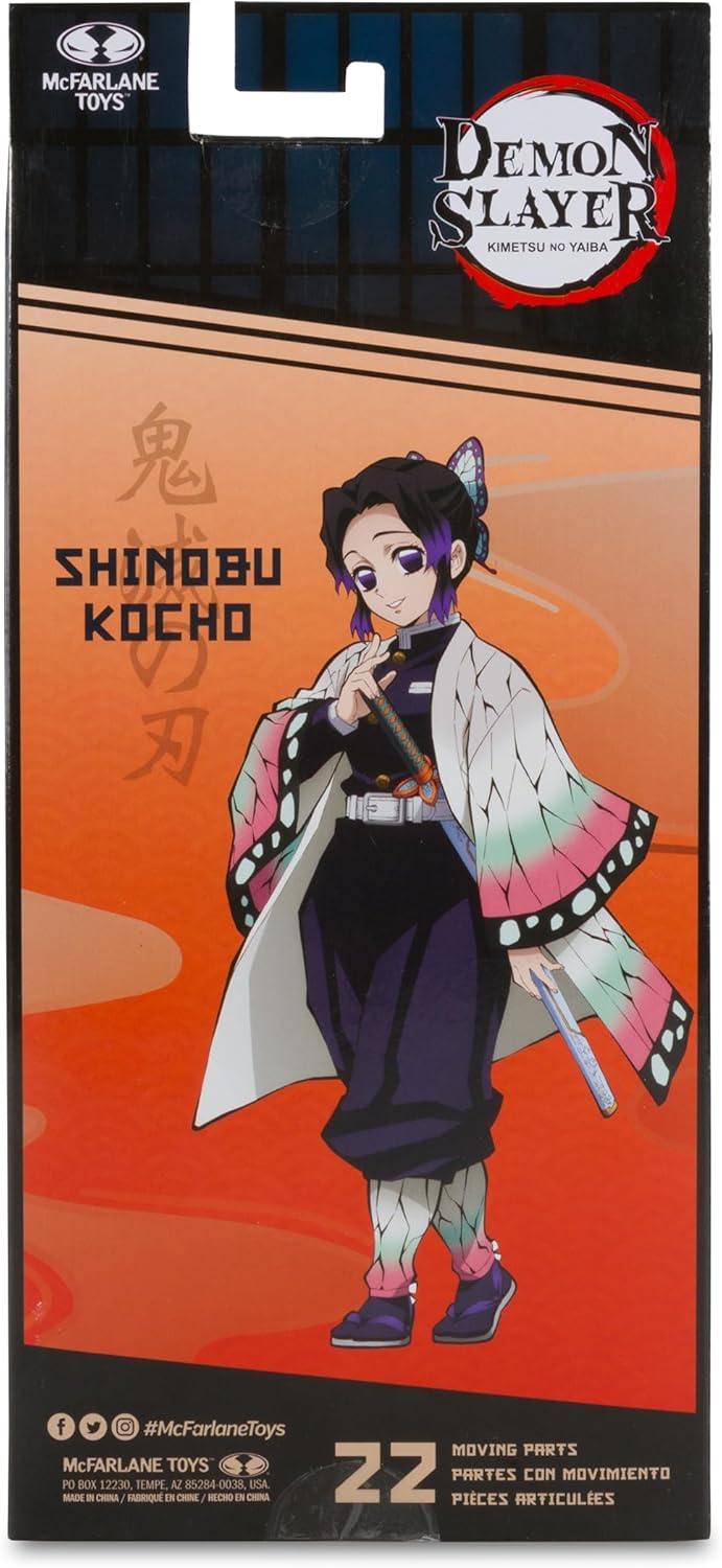 Mcfarlane Toys Figura De Acción Shinobu Kocho De Demon Slayer