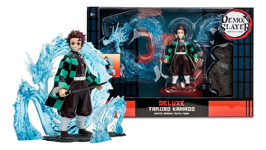 Mcfarlane Toys Figura De Acción Tanjiro Kamado Deluxe De Demon Slayer